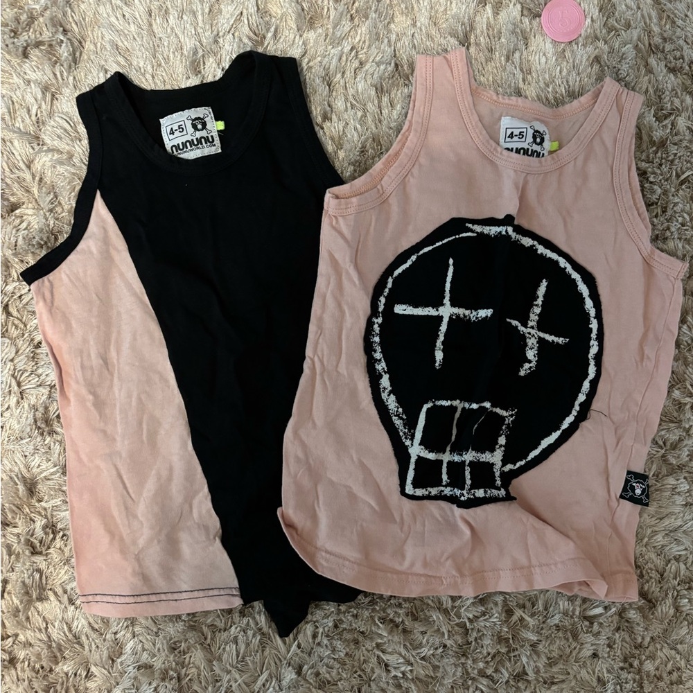 Girls nununu tank tops